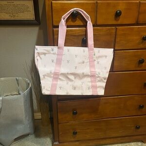 Victoria's Secret Pink Striped Tote
